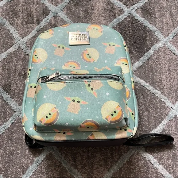 Star wars the mandalorian chibi child mini backpack outlet